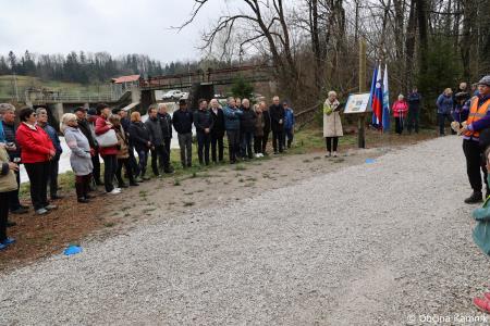 Z zasaditvijo dreves smo uradno odprli kolesarsko povezavo Kamnik–Godič (29)